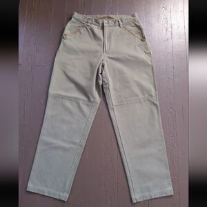 Columbia River Lodge Adult Mens Pants 34/32 Tan Khaki Shooting Hunting Work